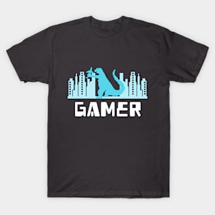 Gamer Gaming City T-Shirt